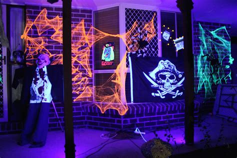 diy blacklight halloween decorations|blacklight decor for sale.